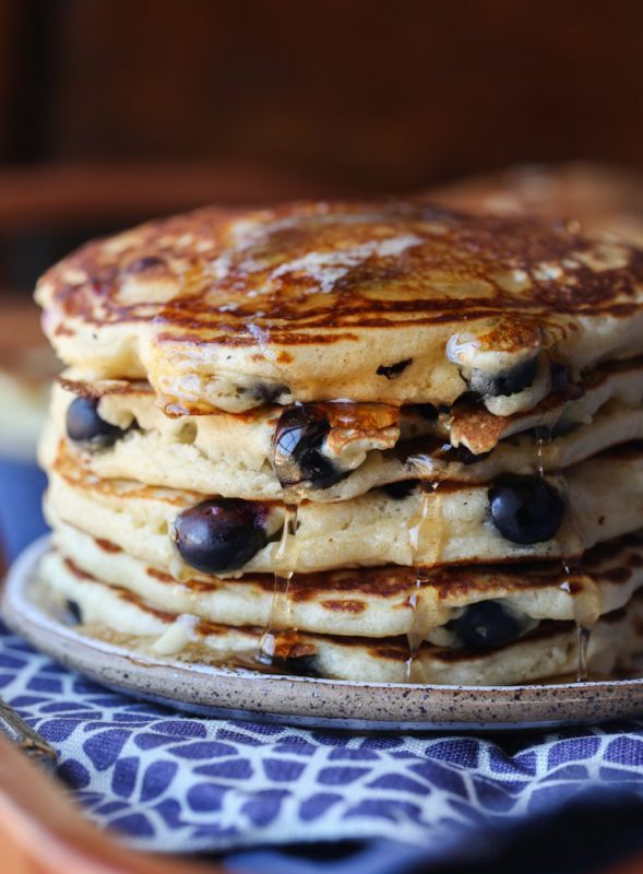 Kentucky Blueberry Protein Pancakes (Sausage Links)