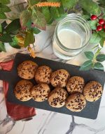 Jacked-Chip Peanut Butter Cookies